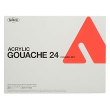 Holbein Acrylic Gouache (Acryla Gouache) 24 Color Set D416 20ml (No.6) 007416