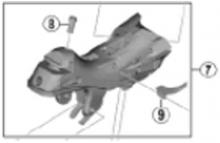 SHIMANO ST-R7000 Y8ZH98060 Repair Parts Bracket Unit (For Left)