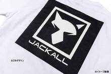 Jackall Fishing Wear TS-B001 Oversized T-shirt, White, Size S (t)