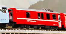 KATO N gauge Rhaetian Railway power baggage car DS4222 5279-2 model railroad passenger car