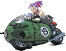 Figure-rise mechanics Dragon Ball Bulma's variable No. 19 bike Color-coded plastic model