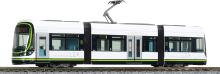 KATO N Gauge Hiroshima Electric Railway 1000 Series Green Mover LEX 14-804-1 Model Train