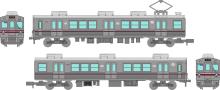 TOMYTEC Railway Collection Tetsukore Mizuma Railway 1000 Series 2-Car Set B Diorama Supplies 332947