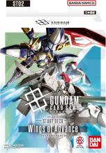 BANDAI Gundam Card Game Starter Deck Wings of Advance (ST02)