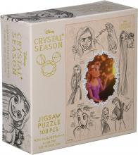 108 Piece Jigsaw Puzzle Tangled Rapunzel / Model Sheet (18.2x25.7cm)