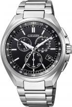 ATTESA Eco-Drive Radio Clock 20 ATM water resistant model CB5040-80E Men's Silver
