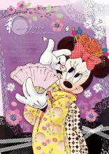 108 Piece Jigsaw Puzzle Japanese MODERN / Minnie Mouse (18.2x25.7cm)