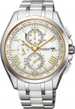 CITIZEN ATTESA Eco-Drive Radio Clock Direct Flight ATTESA & xC Pair Limited Model "HABATAKI PAIR" Limited 2,000 Limited Edition AT8041-62AMen's Silver