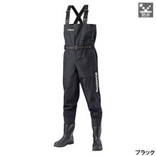 Shimano Hyper Waders (Chest High, Cut Pin Felt Sole) FF-055T LL Black (o)