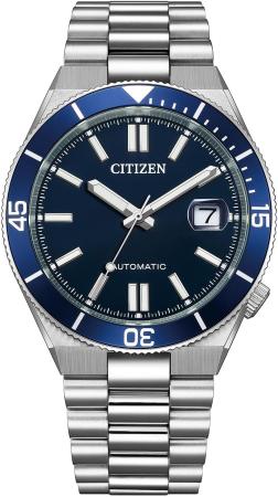 CITIZEN Citizen Collection Watch NJ0230-59L Men's Silver Blue Navy