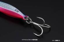 Jackall Lure Saltwater Big Backer Jig 40g Shirasu Silver/Magma Wave Holographic (t)