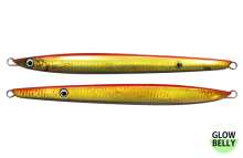 ISSEI Lures Saltwater Umitaro Nekometal Long 150g #026 Akakinglow