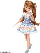 Takara Tomy "Licca-chan Dress LW-04 Happy Biscuit" Dress-up Doll Play House Toy Age 3 and Up Passed Toy Safety Standards ST Mark Certified Licca TAKARA TOMY One Size