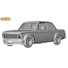 HASEGAWA 1/ 24 BMW 2002 Turbo (HC24) Plastic Model